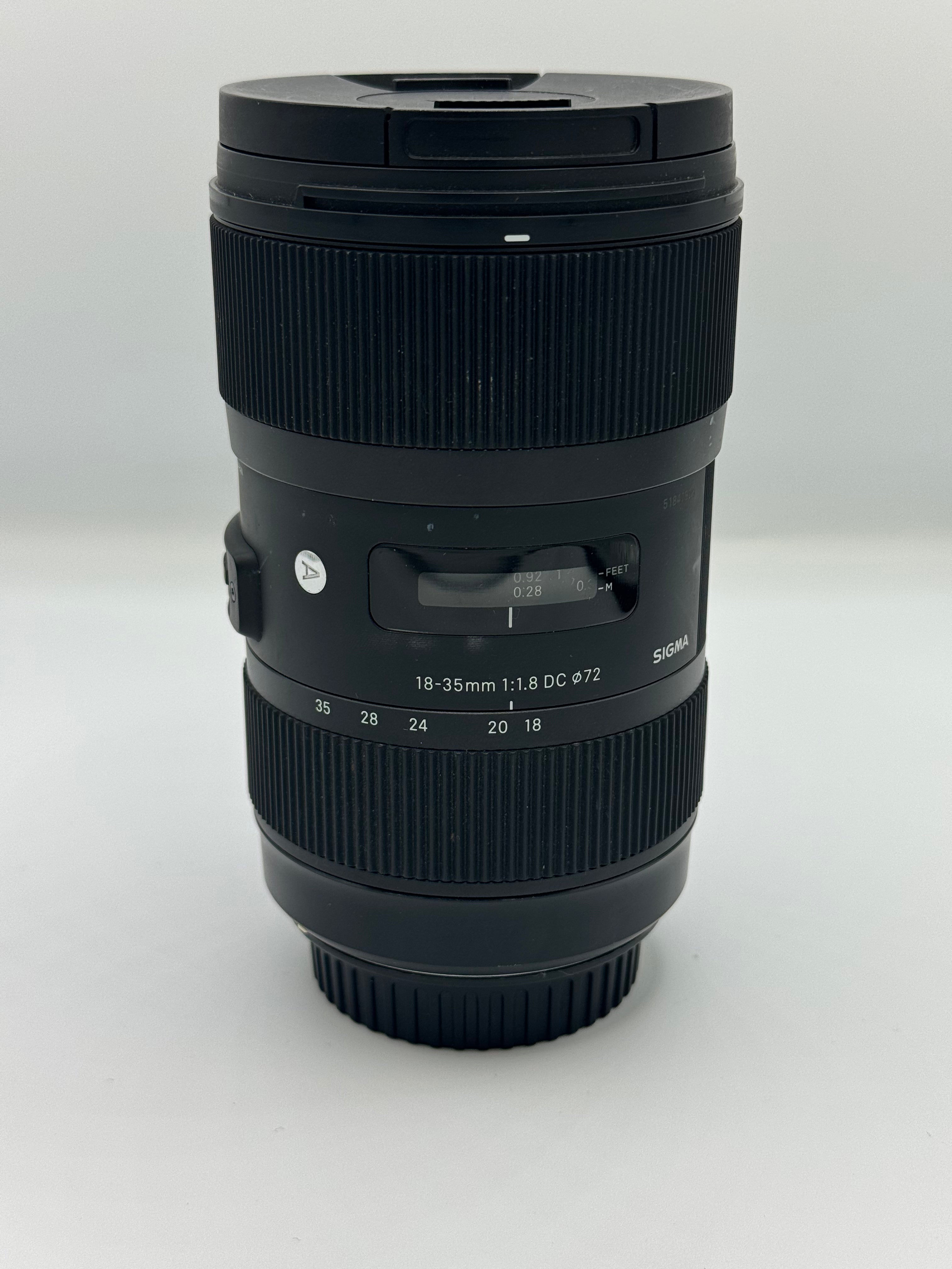 Sigma 18-35mm f/1.8 DC HSM Art Lens (Canon EF)