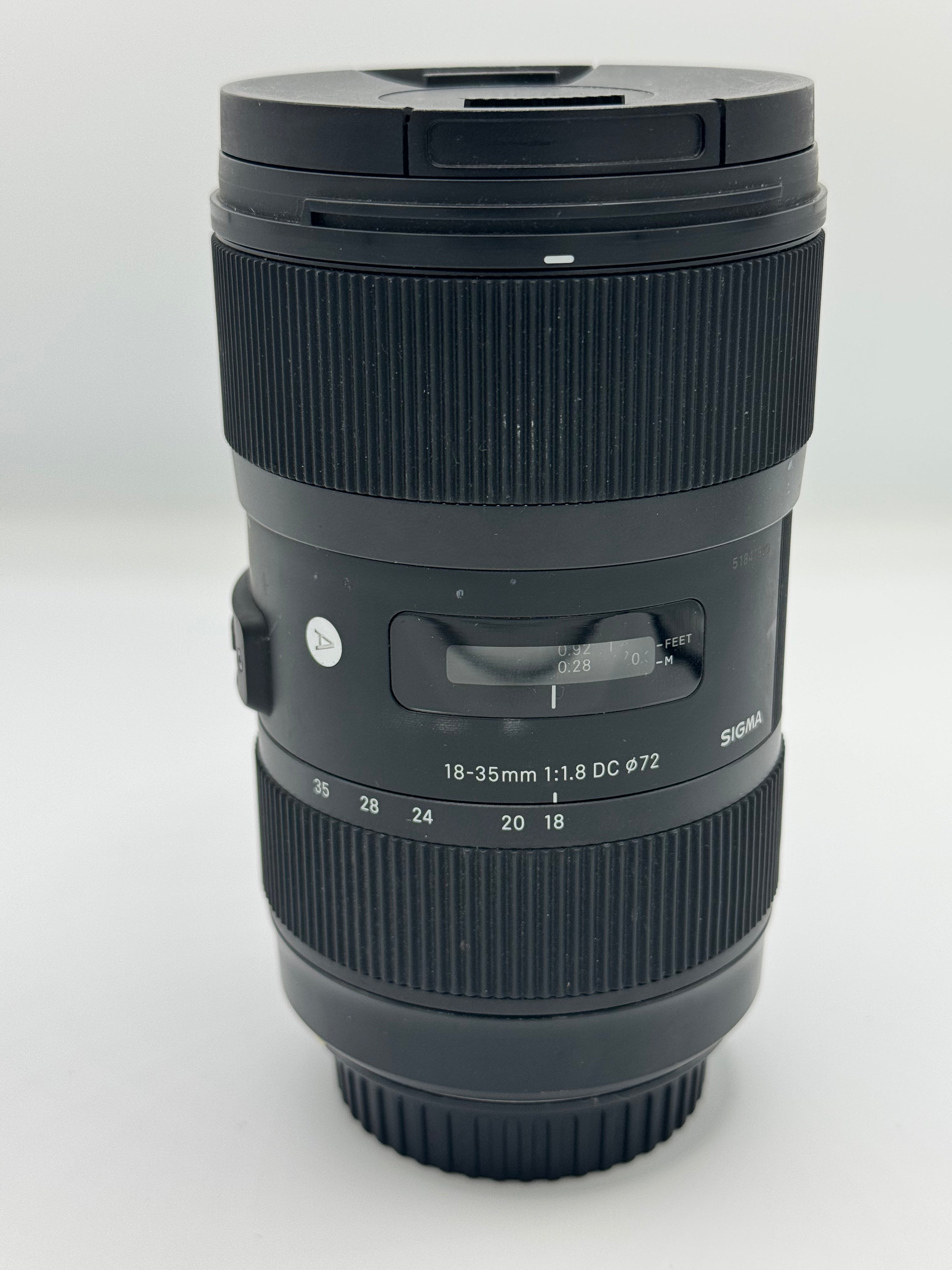 Sigma 18-35mm f/1.8 DC HSM Art Lens (Canon EF)