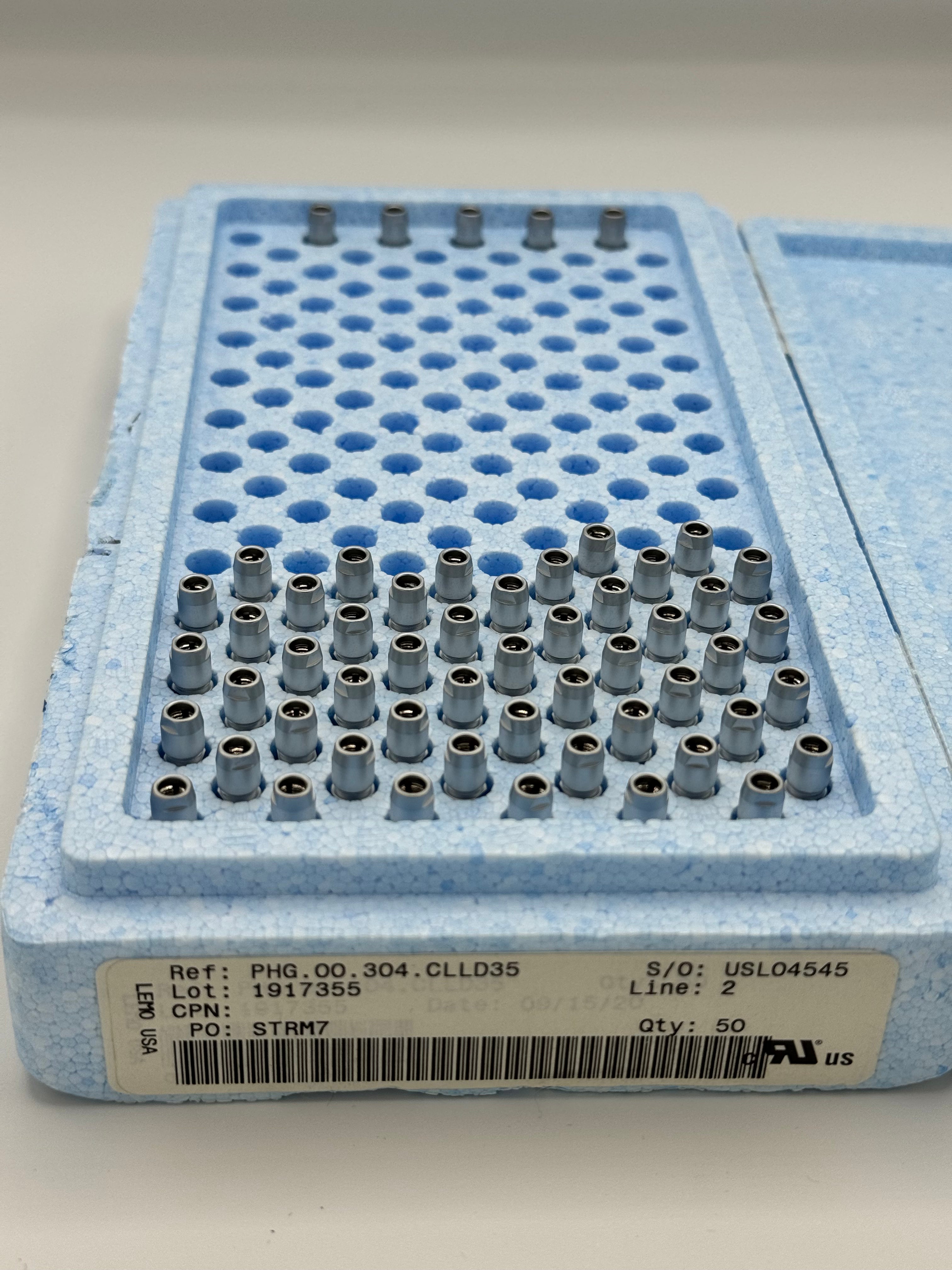 LEMO 4-Pin 00B Connectors for DSMC Sync port (Lot of 55)