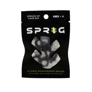 Sprig Cable Management Clips 1/4"-20, 3/8"-16