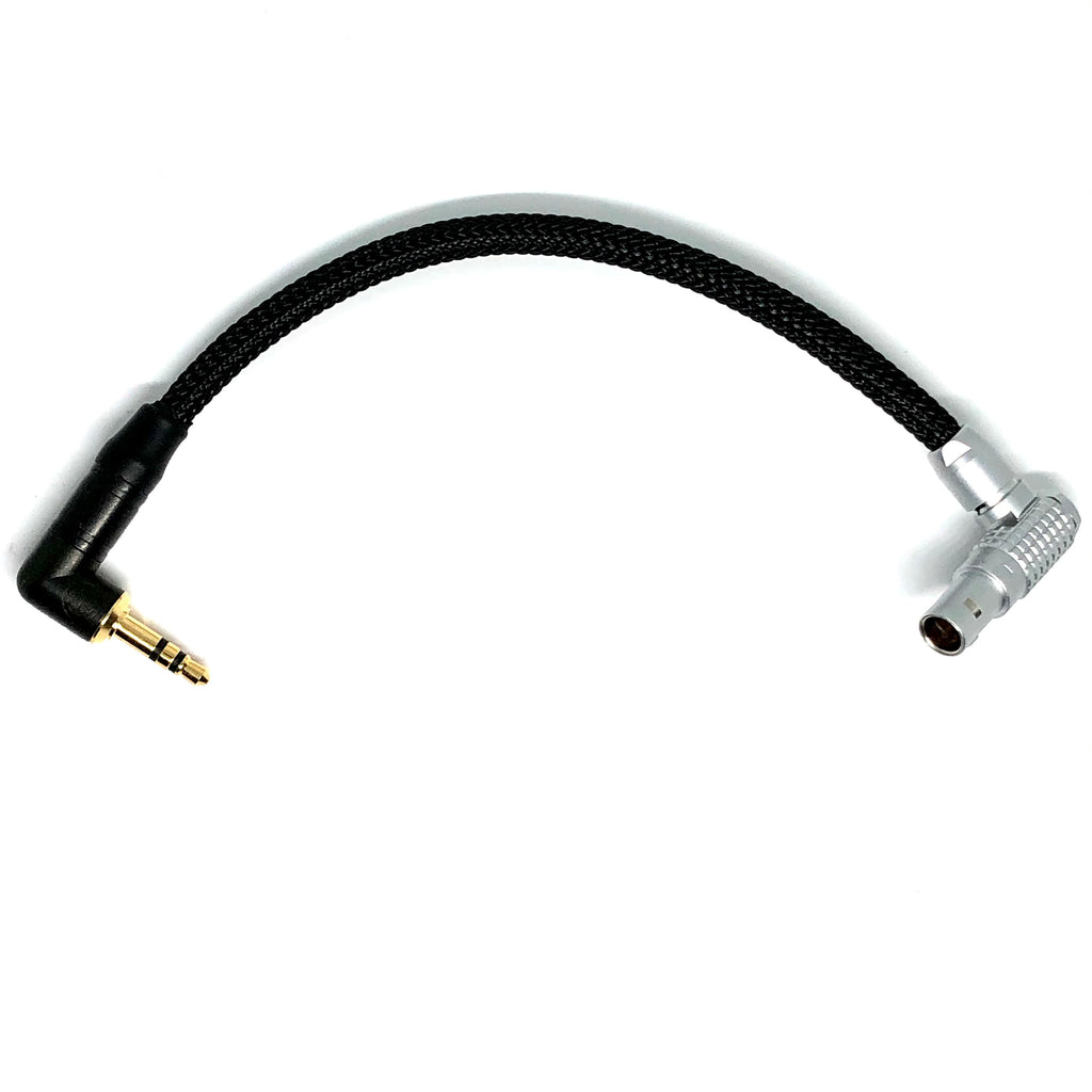 Right Angle KOMODO/V-RAPTOR EXT to 3.5mm Tentacle Sync® Timecode IN Cable
